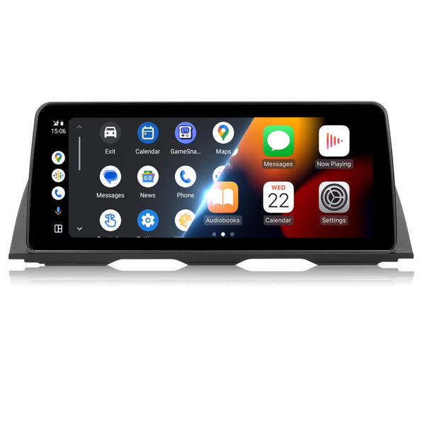 BMW 5 Series (2013 – 2017) | Inbouw CarPlay & Android Auto | Zwart