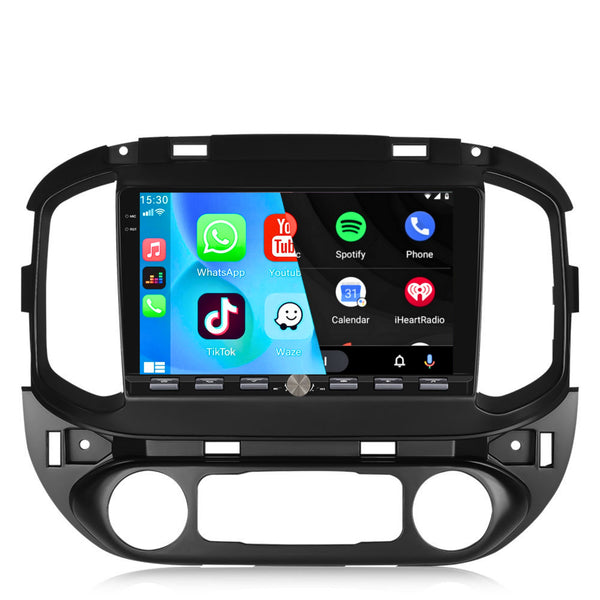 Chevrolet Colorado (2015 – 2016) / GMC Canyon (2015 – 2016) | Inbouw CarPlay & Android Auto | Zwart