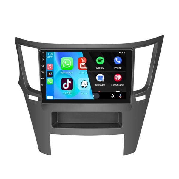 Subaru Legacy IV (2010 – 2016) / Outback IV (2010 – 2016) | Inbouw CarPlay & Android Auto | Zwart