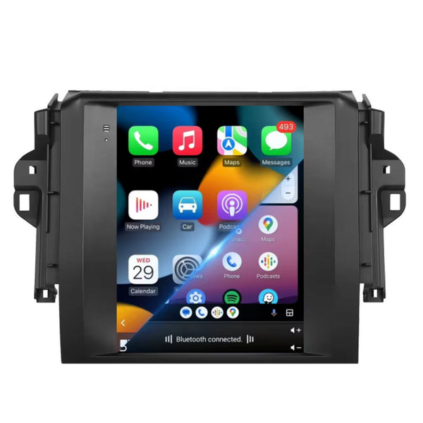 Toyota Fortuner II (2017) | Inbouw CarPlay & Android Auto | Zwart