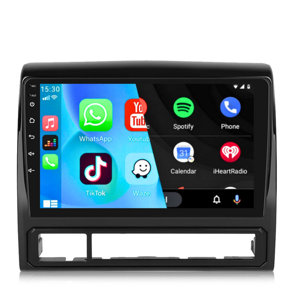 Toyota Tacoma II (2005 – 2015) | Inbouw CarPlay & Android Auto | Zwart