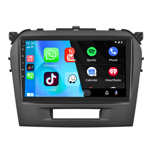 Suzuki Vitara (2015) | Inbouw CarPlay & Android Auto | Zwart