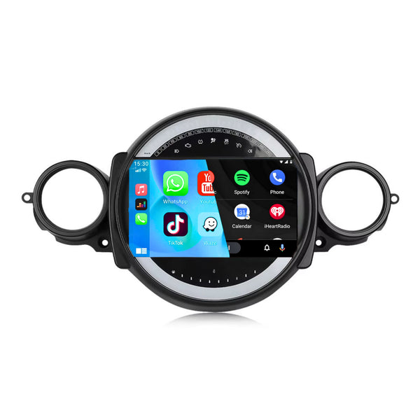 MINI Clubman (2007 – 2013) | Inbouw CarPlay & Android Auto | Zwart