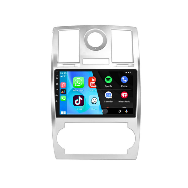 Chrysler 300C (2006) | Inbouw CarPlay & Android Auto | Zilver