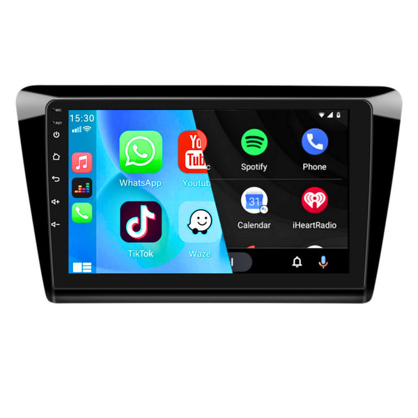 Skoda Rapid (2013) | Inbouw CarPlay & Android Auto | Zwart
