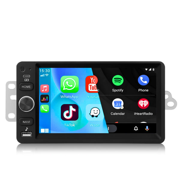 Chevrolet Chevy (2004 – 2012) | Inbouw CarPlay & Android Auto | Zwart