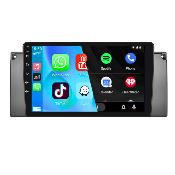 BMW X5 (1999 – 2005) | Inbouw CarPlay & Android Auto | Zwart