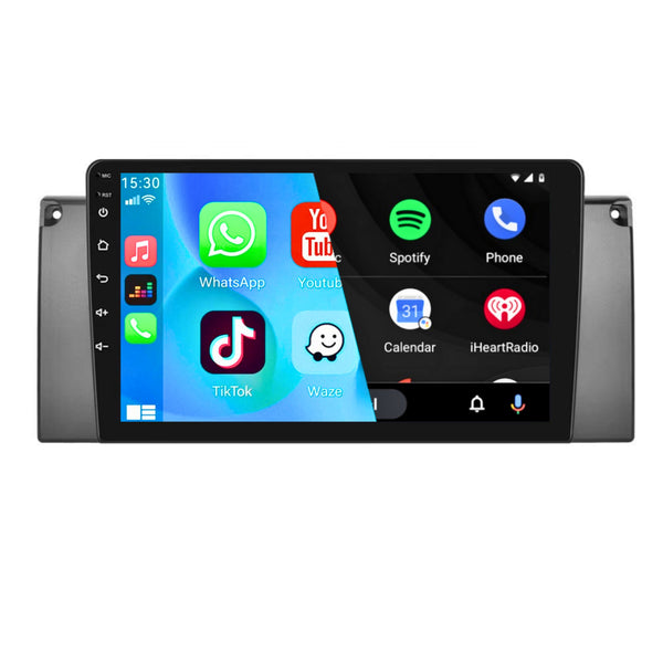 BMW E53 (1999 – 2005) | Inbouw CarPlay & Android Auto | Zwart