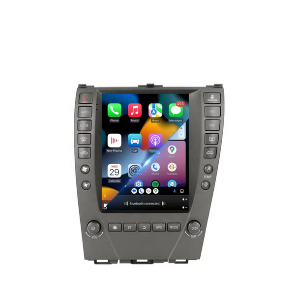 Lexus ES240 (2006 – 2012) / ES350 (2006 – 2012) / ES330 (2006) | Inbouw CarPlay & Android Auto | Zwart