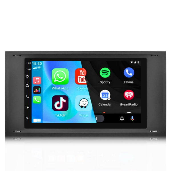 Ford Galaxy (2005 – 2006) / Mondeo (2003 – 2007) / Focus (2005 – 2007) / Fusion (2006 – 2010) | Inbouw CarPlay & Android Auto | Zwart