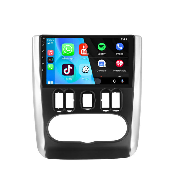 Nissan Almera G15 (2012 – 2019) | Inbouw CarPlay & Android Auto | Zilver