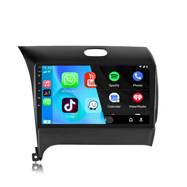 Kia K3 (2013 – 2016) | Inbouw CarPlay & Android Auto | Zwart