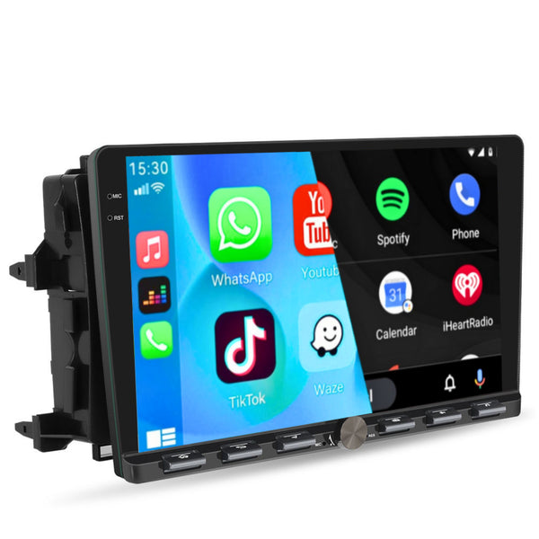 Toyota Auris II (2013 – 2015) | Inbouw CarPlay & Android Auto | Zwart