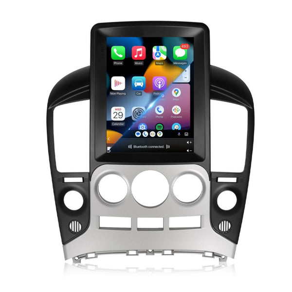 Hyundai H-1 (2003 – 2007) / Starex (2006 – 2007) / Starex H1 (2007 – 2015) | Inbouw CarPlay & Android Auto | Zwart