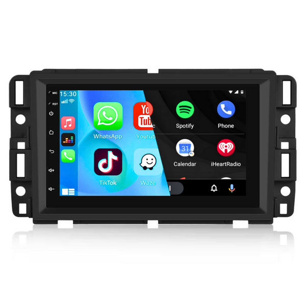 Chevrolet Avalanche (2007 – 2012) / Express Vans (1996 – 2016) / Impala (2006 – 2011) / Traverse (2009 – 2012) / Silverado (2007 – 2011) / Monte Carlo (2006 – 2007) / Tahoe (2007 – 2014) / Equinox (2005 – 2009) | Inbouw CarPlay & Android Auto | Zwart