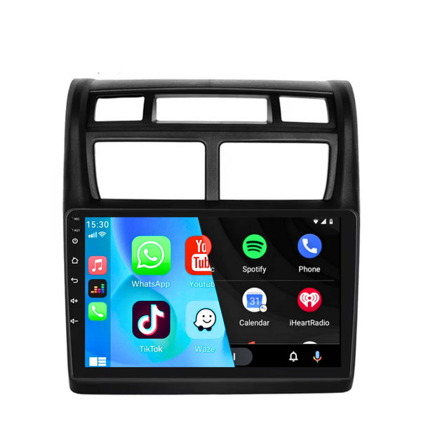 Kia Sportage (2007–2013) | Built-in CarPlay & Android Auto | Black