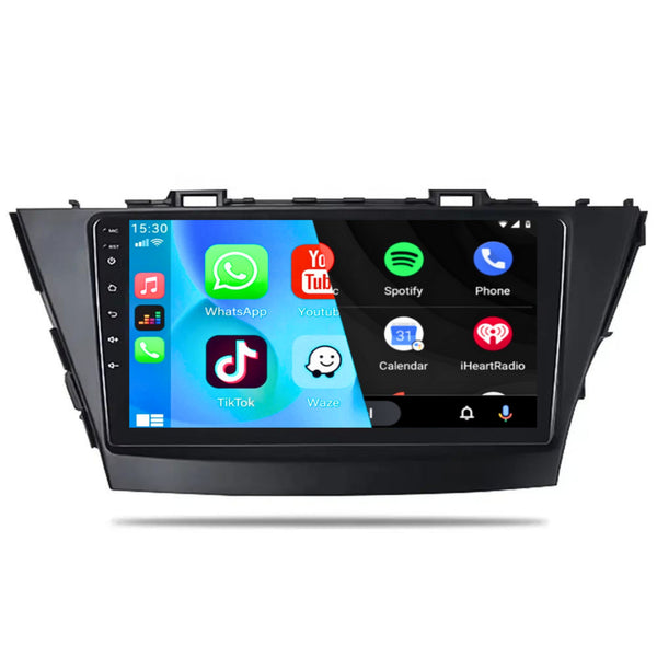 Toyota Prius+ I (2012 – 2020) | Inbouw CarPlay & Android Auto | Zwart