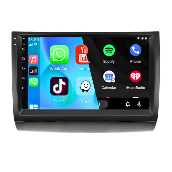 Toyota Prius II (2003 – 2009) | Inbouw CarPlay & Android Auto | Zwart