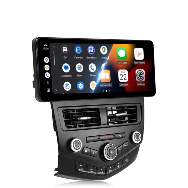 Honda Accord (2003 – 2007) | Inbouw CarPlay & Android Auto | Zwart