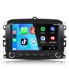 Fiat 500L (2013 – 2019) | Inbouw CarPlay & Android Auto | Zwart