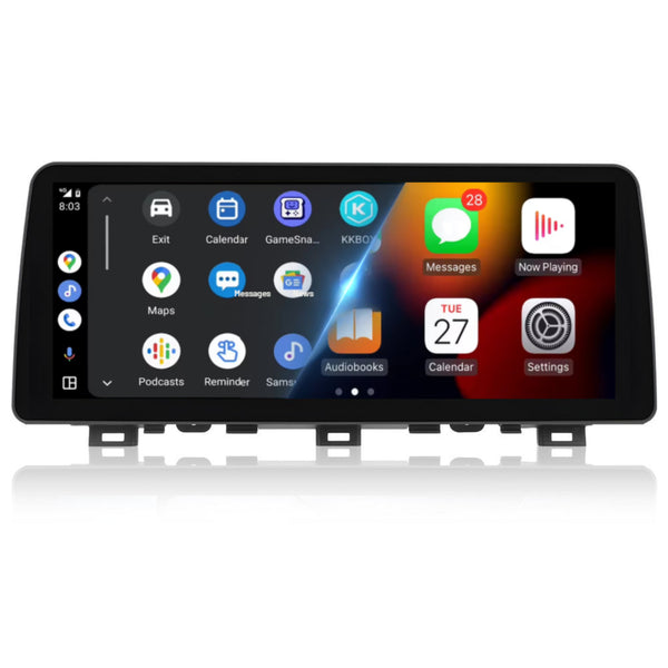 Kia Forte (2018 – 2019) | Inbouw CarPlay & Android Auto | Zwart