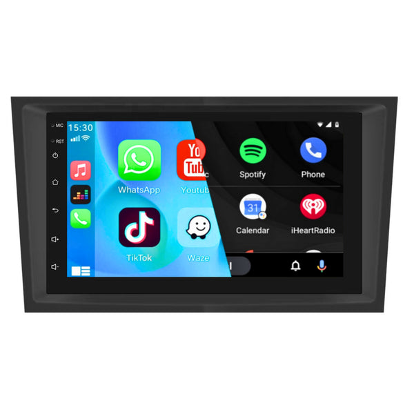 Opel Meriva (2006 – 2010) / Antara (2008 – 2011) / Tigra TwinTop (2004 – 2016) / Vivaro (2006 – 2016) / Signum (2003 – 2016) / Combo (2005 – 2011) | Inbouw CarPlay & Android Auto | Zwart