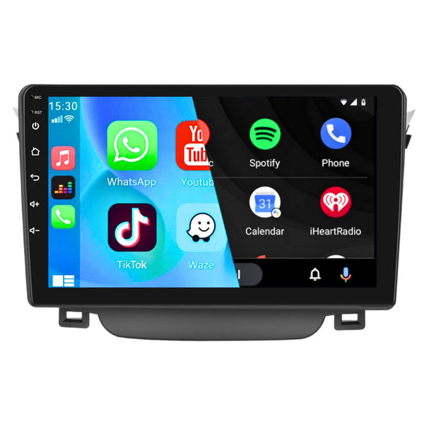 Hyundai i30 (2011 – 2015) | Inbouw CarPlay & Android Auto | Zwart