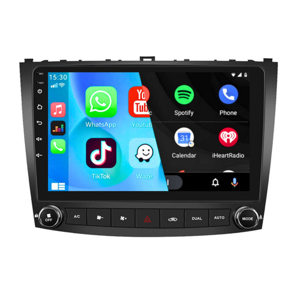 Lexus IS250 (2006 – 2010) | Inbouw CarPlay & Android Auto | Zwart