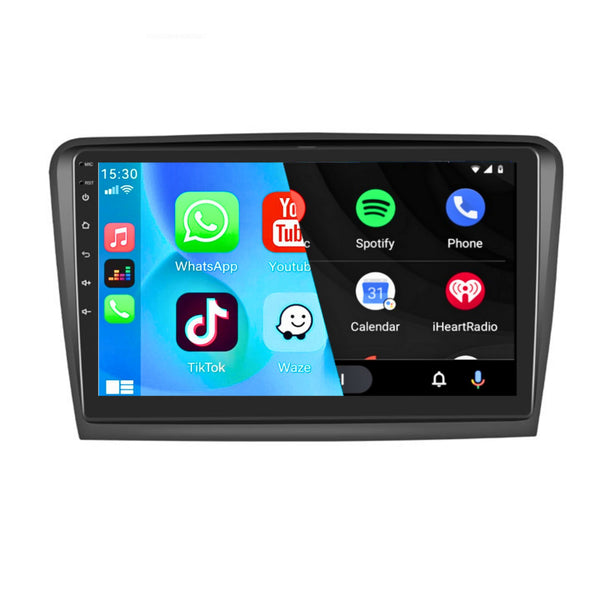 Skoda Superb II (2009 – 2013) | Inbouw CarPlay & Android Auto | Zwart