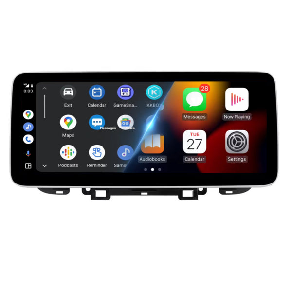 Kia Sportage R (2018 – 2019) | Inbouw CarPlay & Android Auto | Zwart