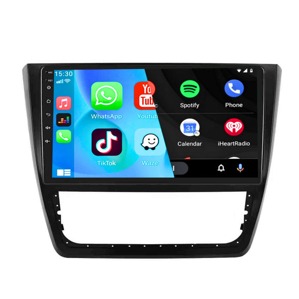 Skoda Yeti (2009 – 2017) | Inbouw CarPlay & Android Auto | Zwart