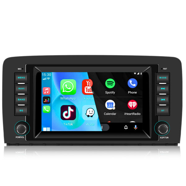 Mercedes R-Class W251 (2005 – 2017) / R 350 (2006 – 2017) / R320 (2008 – 2009) | Inbouw CarPlay & Android Auto | Zwart