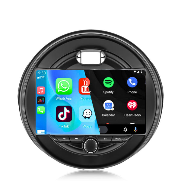 Mini Cooper (2014 – 2019) | Inbouw CarPlay & Android Auto | Zwart