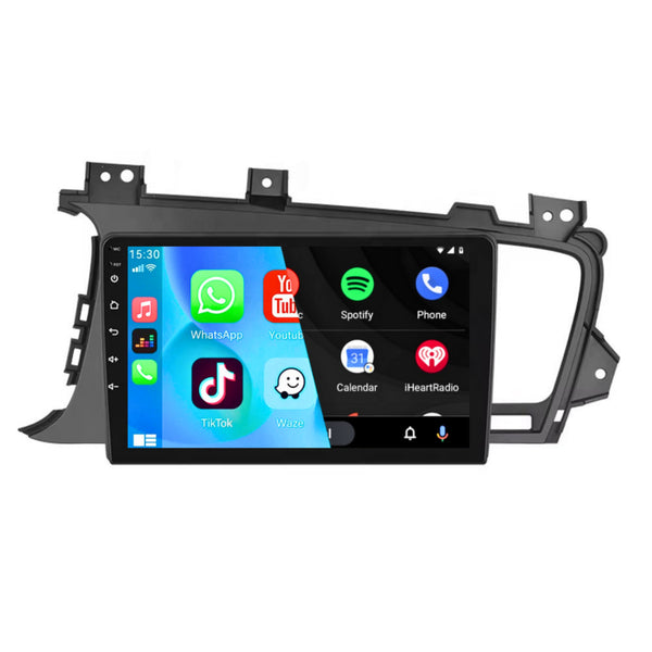 KIA K5 (2011 – 2011) | Inbouw CarPlay & Android Auto | Zwart