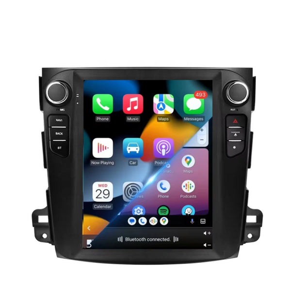 Mitsubishi Outlander (2008 – 2015) | Inbouw CarPlay & Android Auto | Zwart