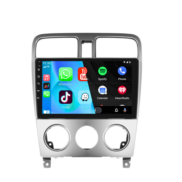 Subaru Forester II (2004 – 2008) | Inbouw CarPlay & Android Auto | Zilver