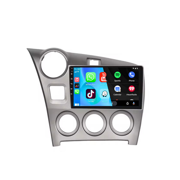 Toyota Matrix (2009 – 2014) | Inbouw CarPlay & Android Auto | Zilver