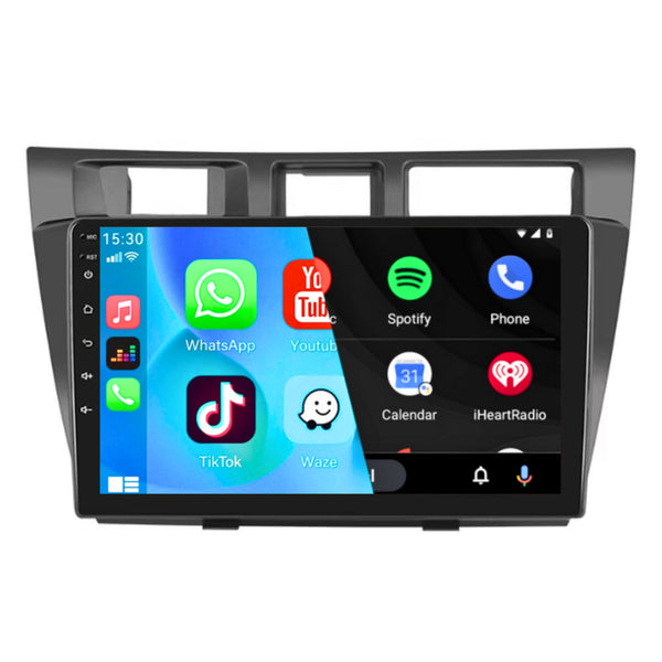 Toyota Mark II (2005) | Inbouw CarPlay & Android Auto | Zwart