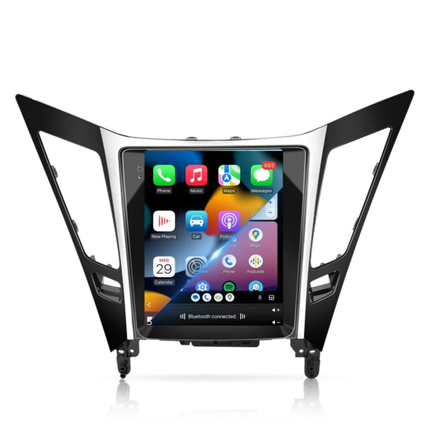 Hyundai Sonata (2010 – 2015) | Inbouw CarPlay & Android Auto | Zwart