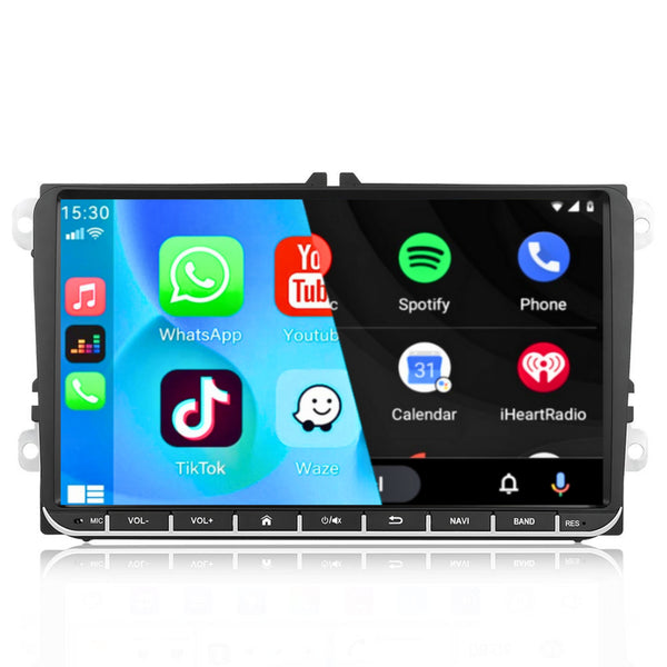 Volkswagen Golf V (2003 – 2008) | Inbouw CarPlay & Android Auto | Zwart