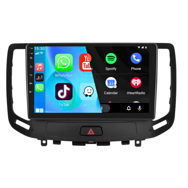 Infiniti G-Series (2007 – 2013) | Inbouw CarPlay & Android Auto | Zwart