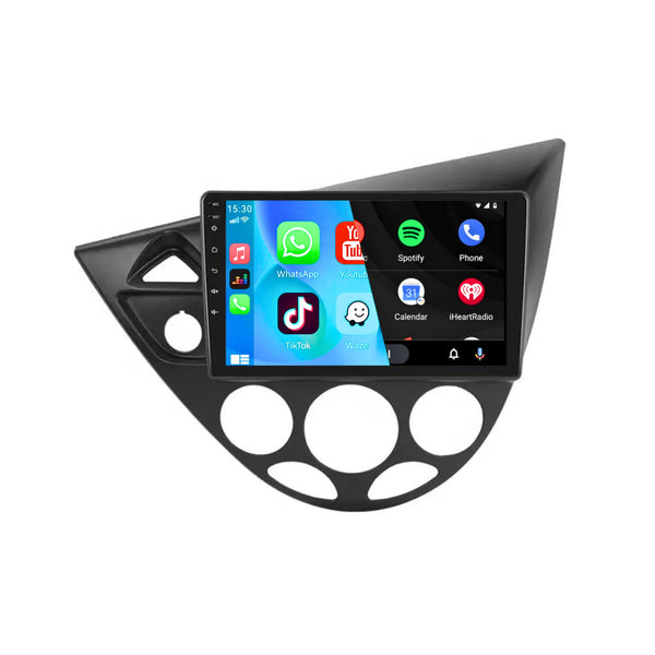 Ford Focus (1998 – 2005) | Inbouw CarPlay & Android Auto | Zwart