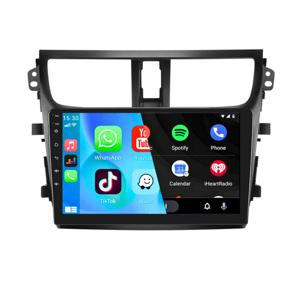 Suzuki Celerio (2014–2016) / Cultus (2011–2016) | Inbouw CarPlay & Android Auto | Zwart