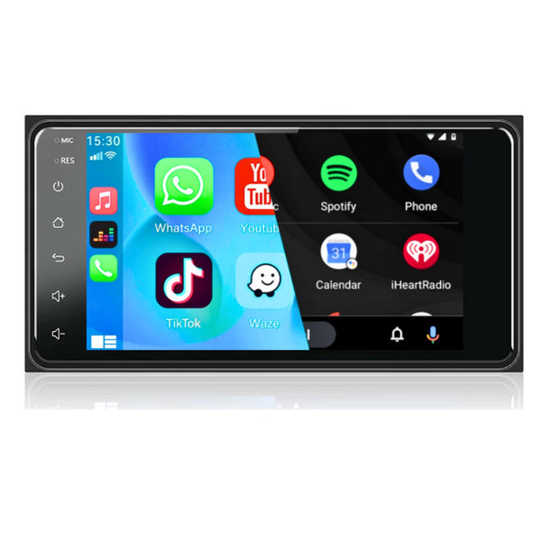 Toyota Corolla IX (2003 – 2007) / X (2007 – 2008) | Inbouw CarPlay & Android Auto | Zwart