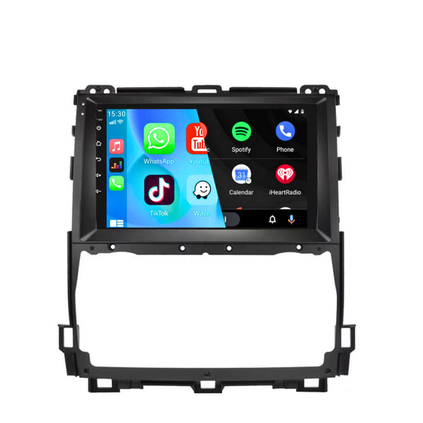 Toyota Prado (2004 – 2009) | Inbouw CarPlay & Android Auto | Zwart