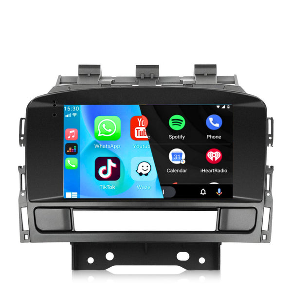 Opel Astra J (2011 – 2012) | Inbouw CarPlay & Android Auto | Zwart