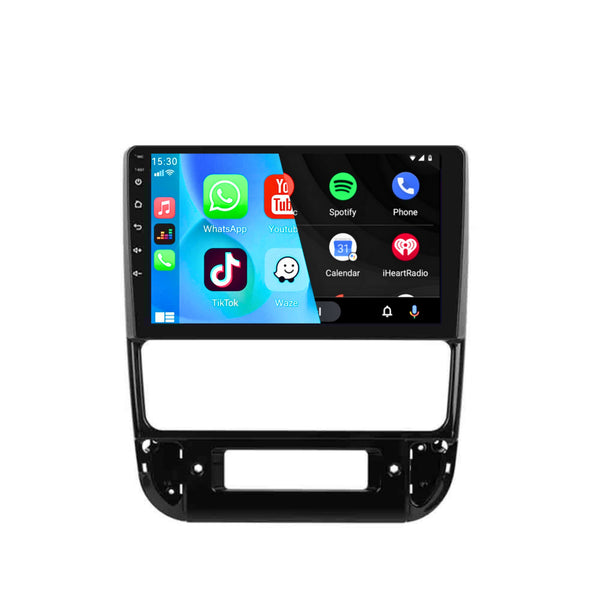 Peugeot 406 (1999 – 2004) | Inbouw CarPlay & Android Auto | Zwart