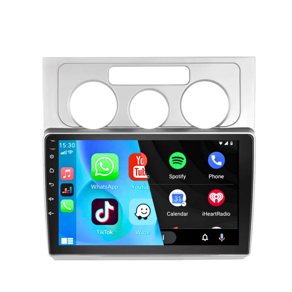 Volkswagen Touran (2006 – 2008) | Inbouw CarPlay & Android Auto | Zilver