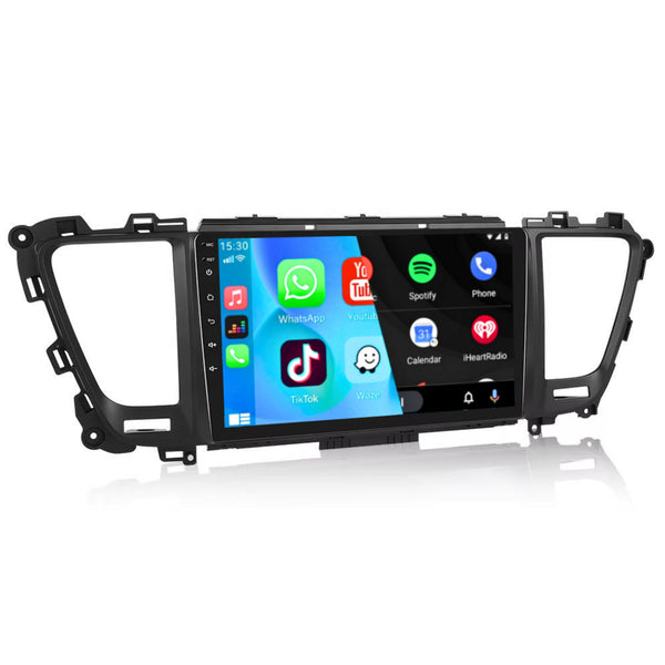 Kia Carnival (2015 – 2020) | Inbouw CarPlay & Android Auto | Zwart