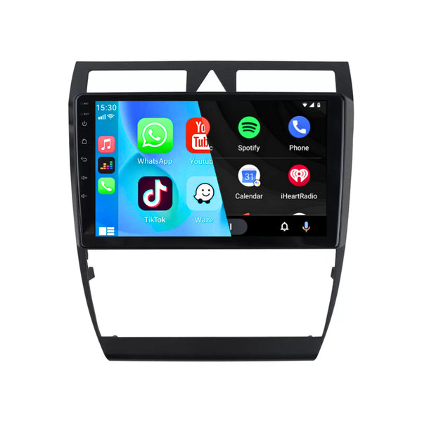 Audi A6 (2004) | Inbouw CarPlay & Android Auto | Zwart